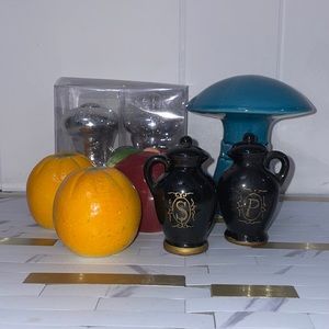 Salt and pepper shakers